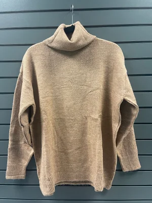 Hot Coco Turtleneck Sweater