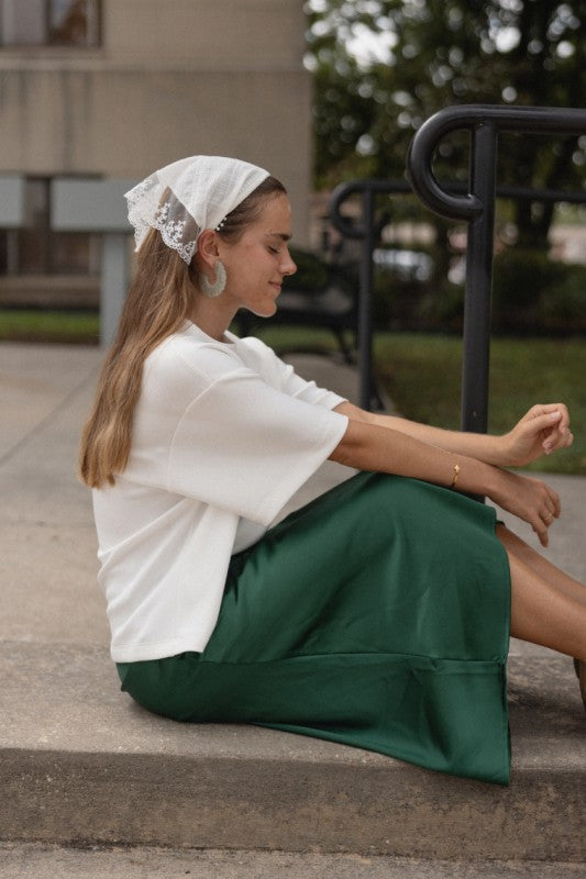 Soft Structure White Tee