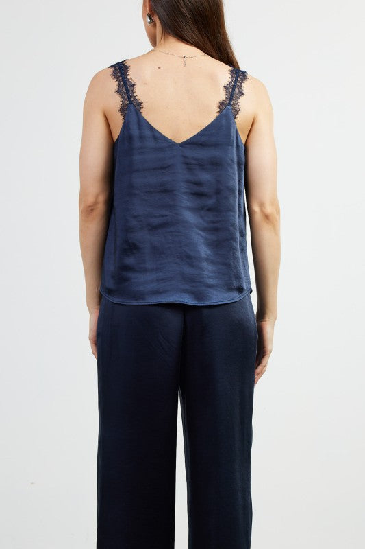 Moonwashed Blue Lace Cami