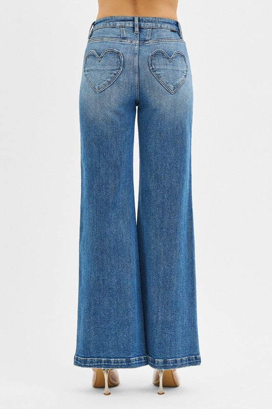 Love Notes High-Rise Denim Risen Jeans