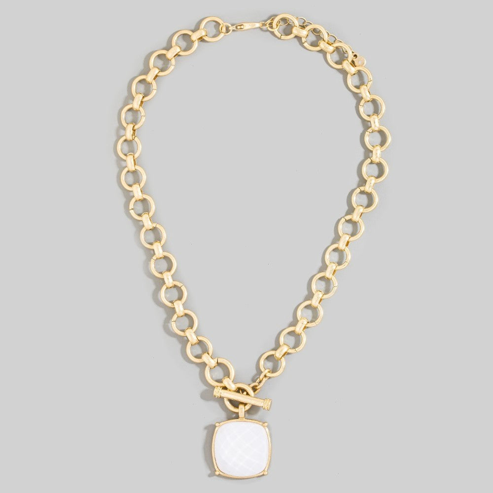 Aurelia Square Stone Jewelry Set
