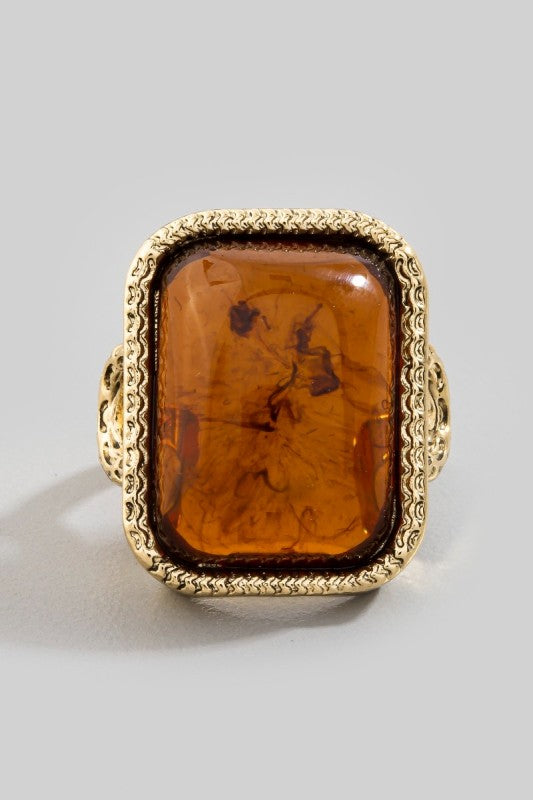 Antique Frame Resin Band