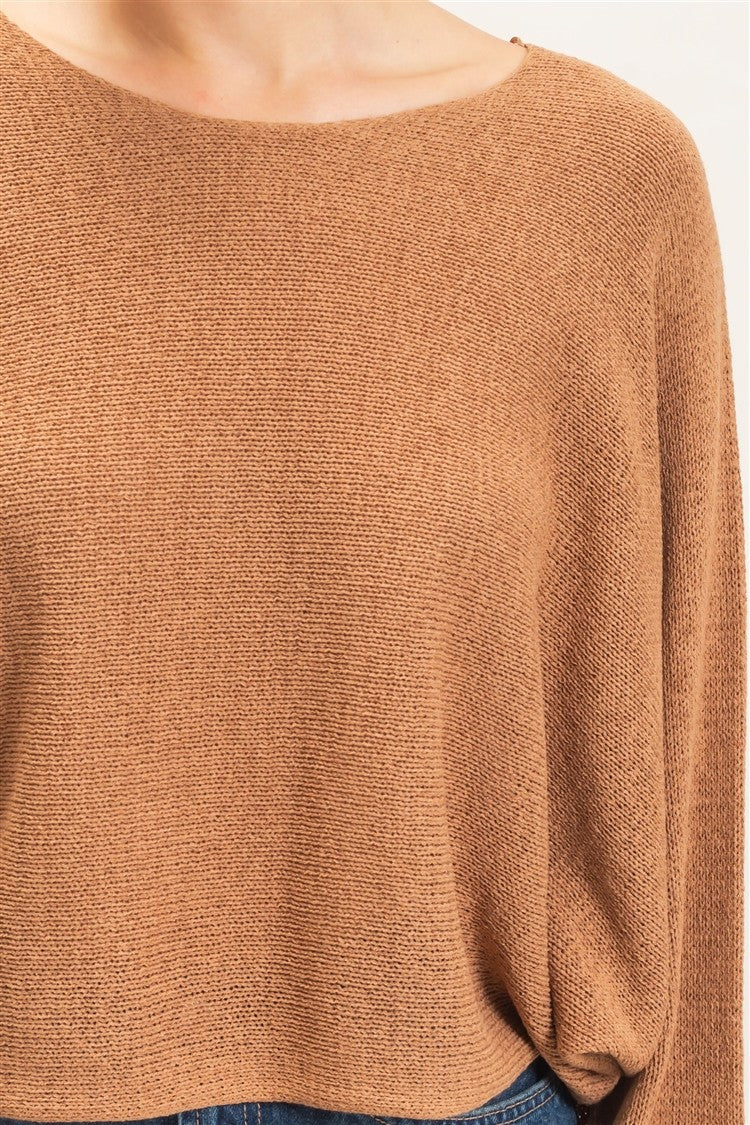 Golden Season Knit Sweater