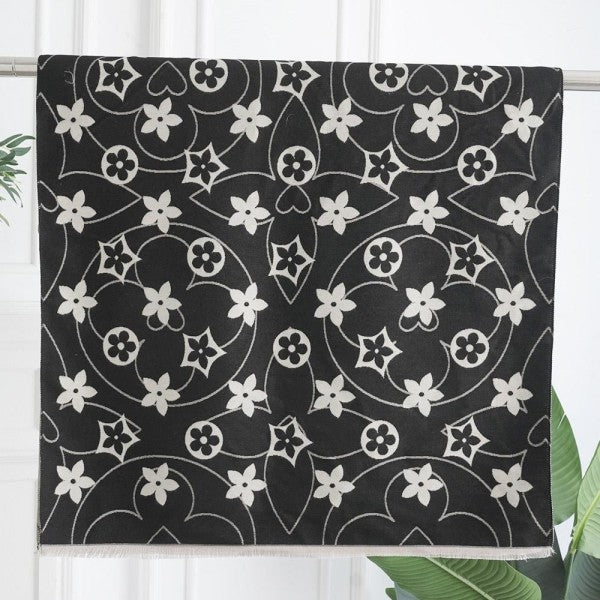 Oversized Luxe Printed Scarf