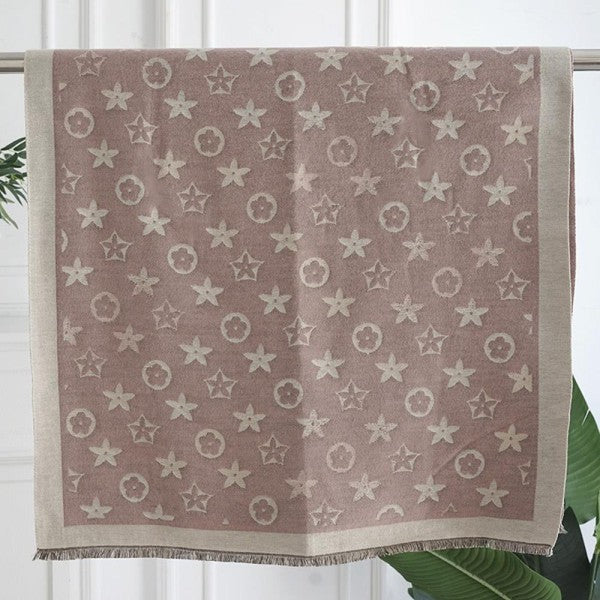 Oversized Luxe Printed Scarf