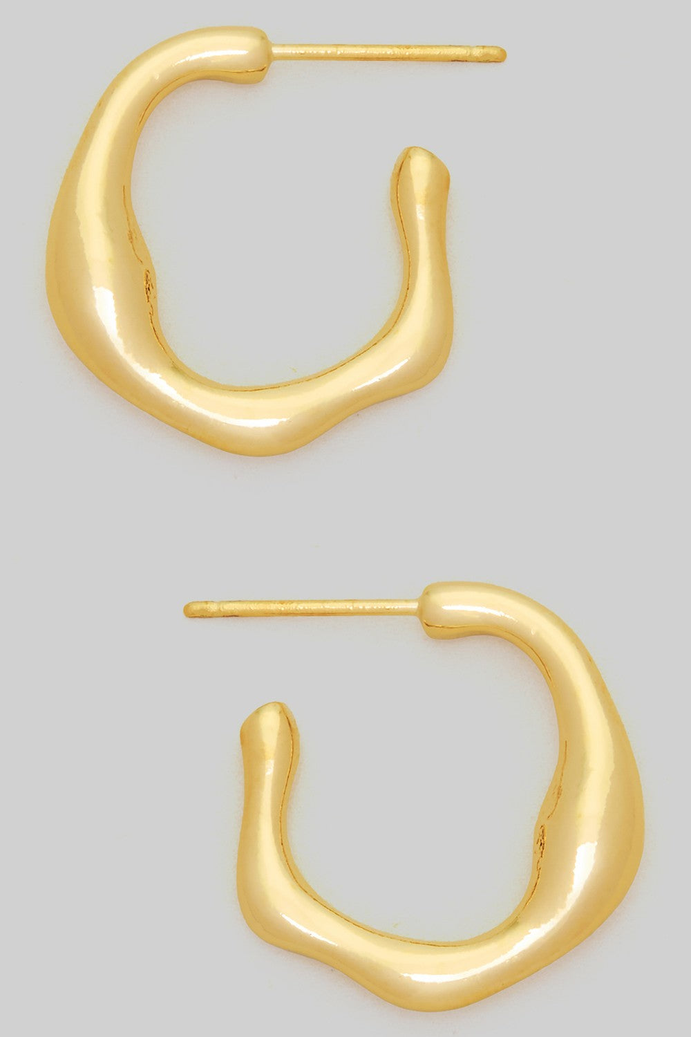 Essential Gold Drippy Hoops