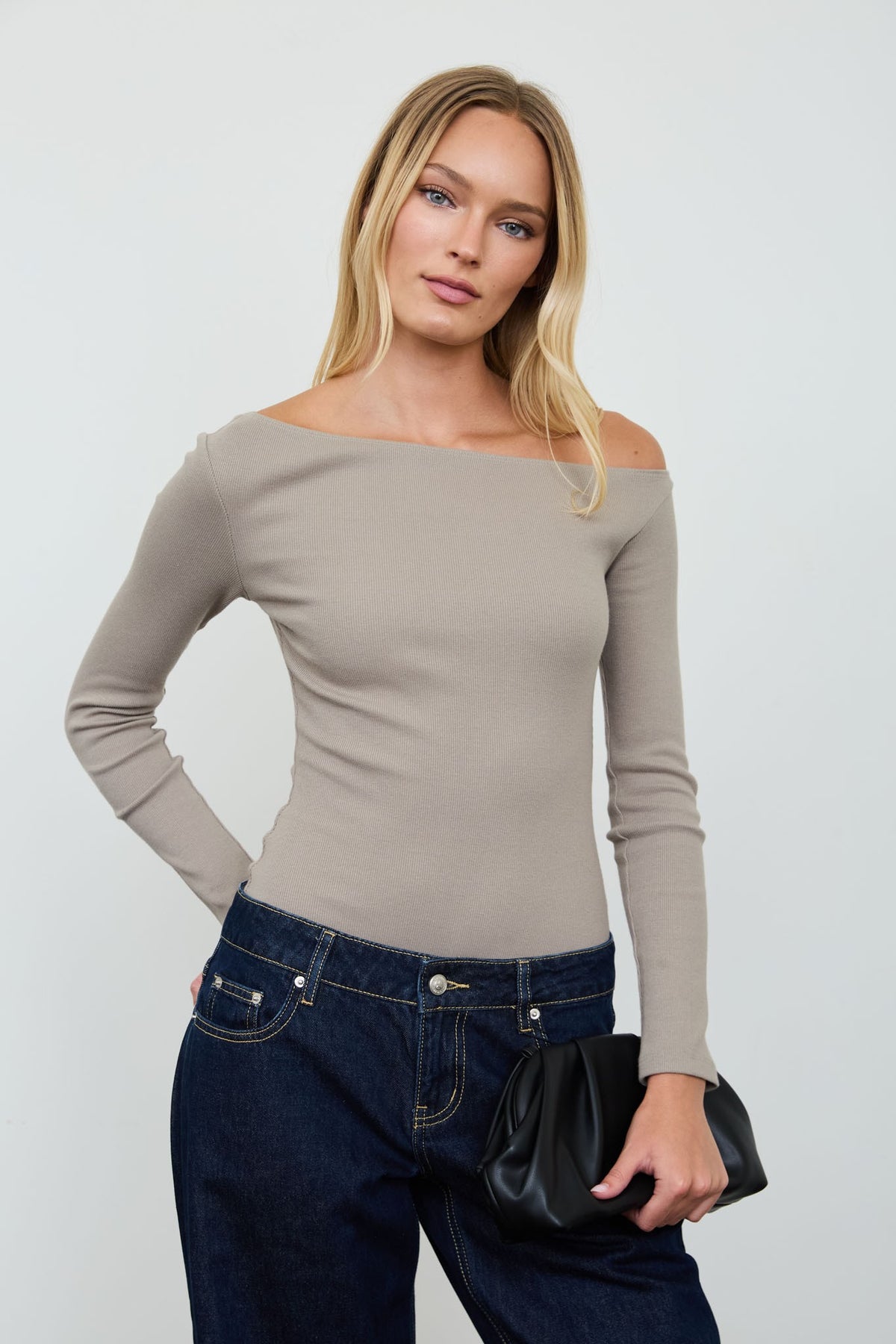 Sage Sculpted Ribbed Bodysuit