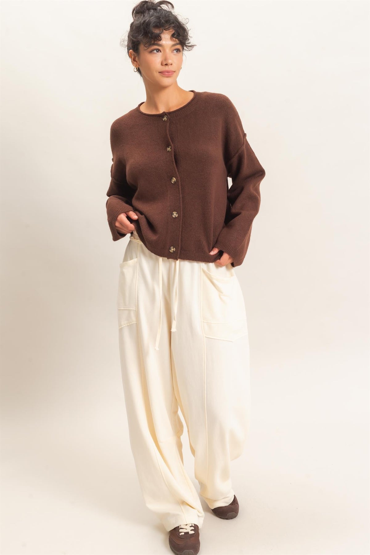 Chestnut Cozy Cardigan