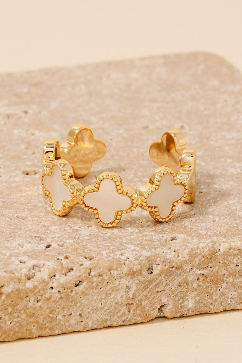 Clover Tide Ring