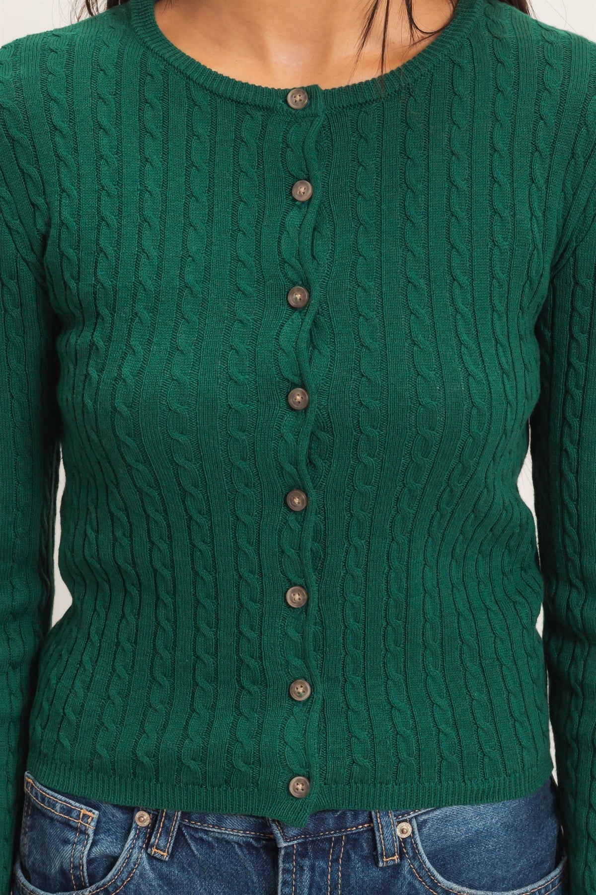 Oakley Cable Knit Cardigan