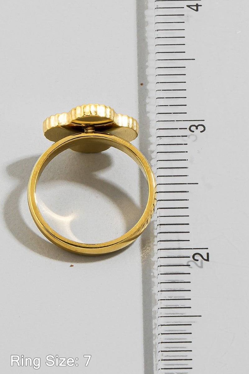 Statement Clover Ring