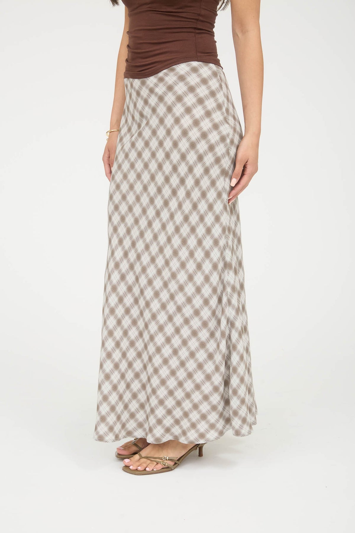 Harvest Plaid Skirt