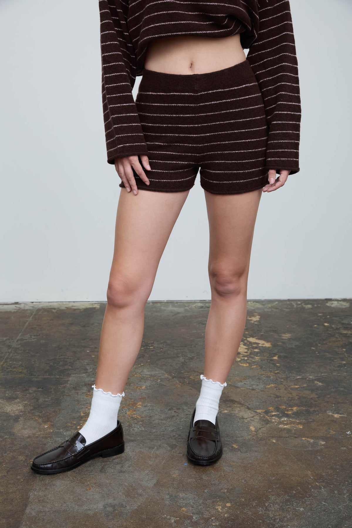 Toffee Stripe Shorts