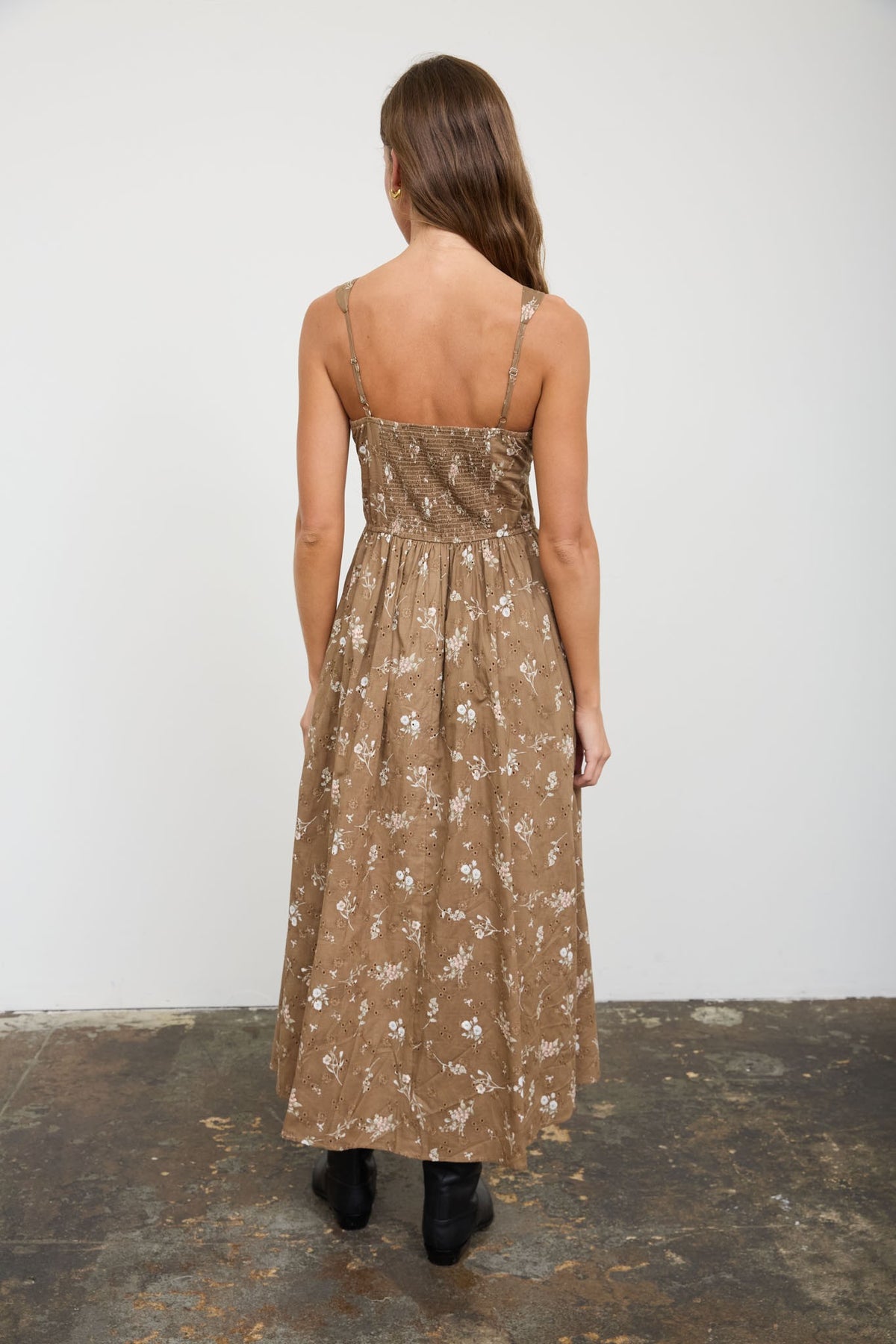 Cora Corset Midi Dress
