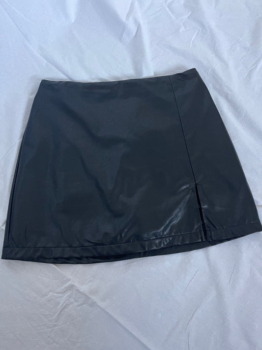 Fairfax Leather Skort